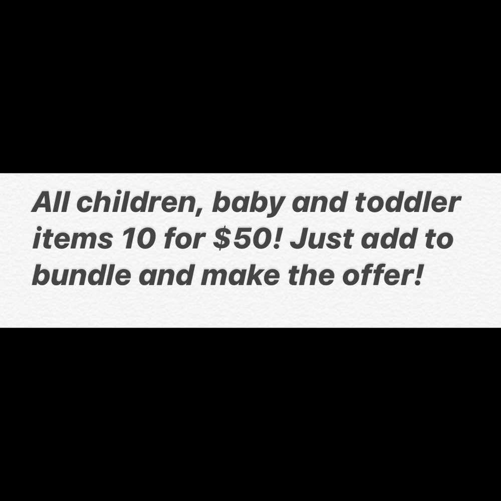 Sale! Sale! Sale! All baby and kids!